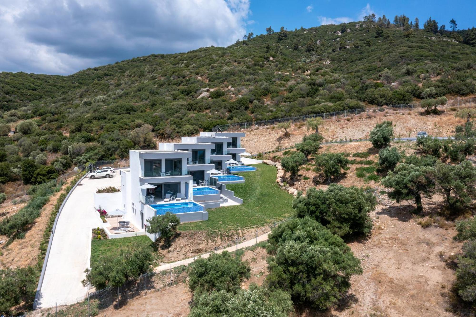 Elysium Villas Bellevue Sarti Exteriér fotografie